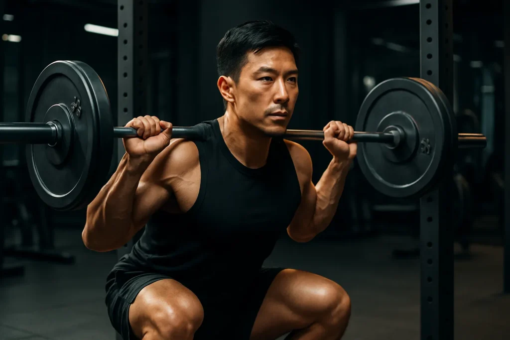 深蹲性能力提升有助於男性在房事的表現
